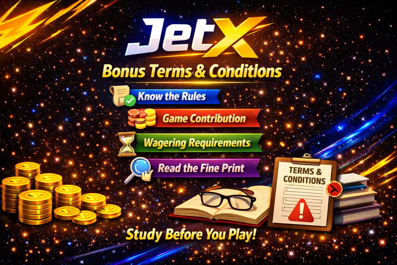 JetX Bonus Terms and Conditions