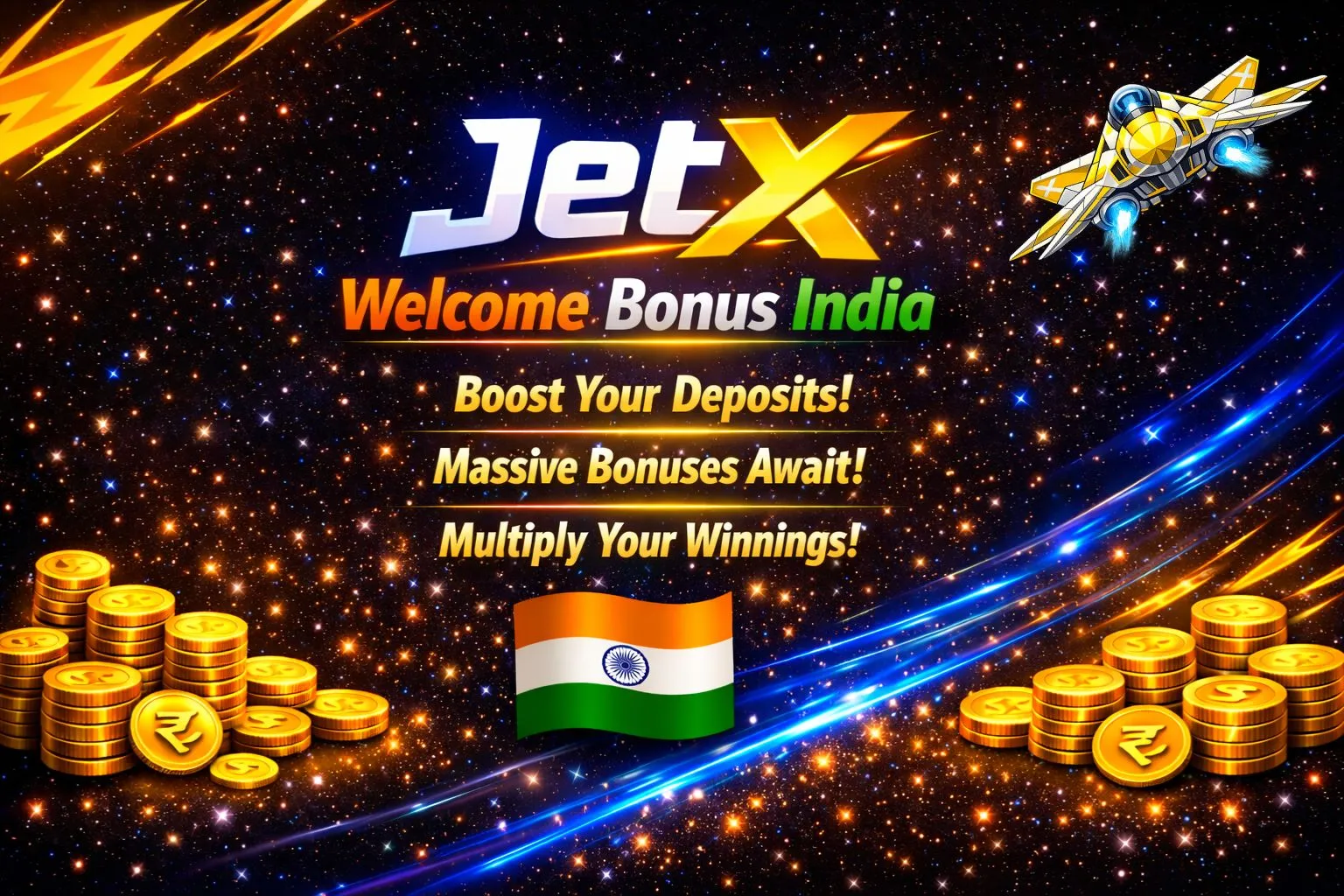 JetX Welcome Bonus India