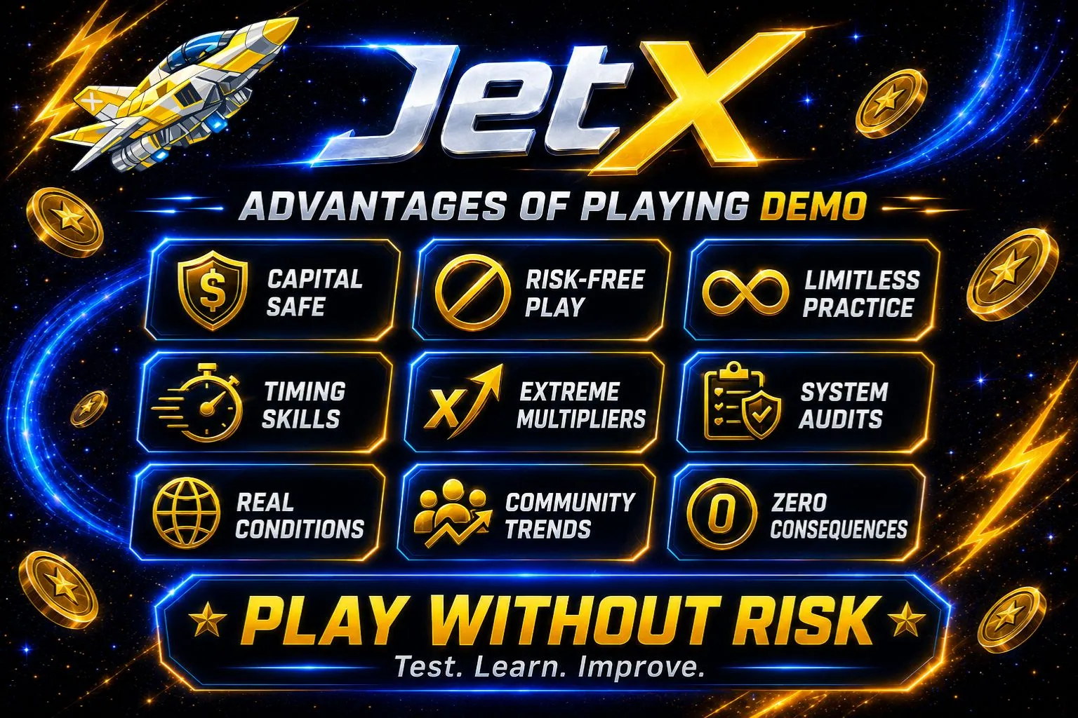 Advantages of Playing JetX Demo